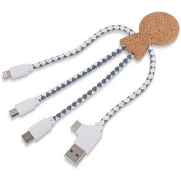 Xoopar Mr. Bio Cork Charging Cable