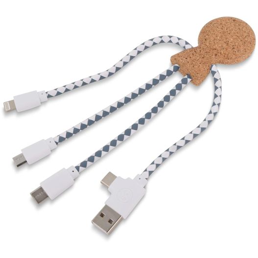 Xoopar Mr. Bio Cork Charging Cable (Bild 1)