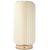 Coollux faltbare Papier-LED-Lampe Aurora Tall auf Holzsockel, 32cm (Bild 3)