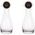 Sagaform Nature Öl-/Essigkaraffen mit Korkstopfen 2-tlg. 300ml (Bild 1)