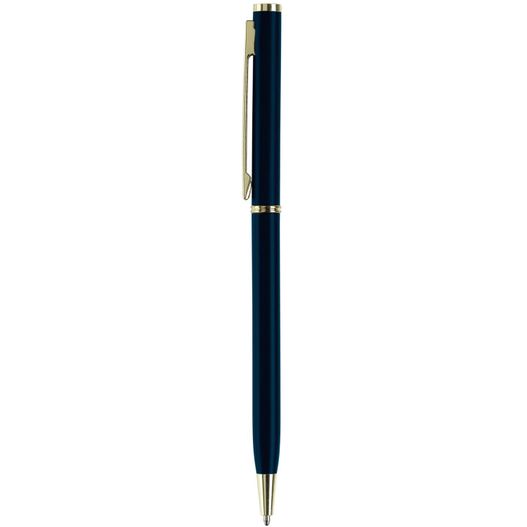 Produktabbildung Metallkugelschreiber Slim mit Gold Applikation Metallkugelschreiber Slim mit Gold Applikation (Bild 1)