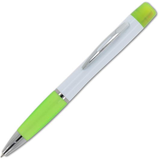 Produktabbildung Kugelschreiber Hawaii mit dreifarbigem Textmarker Kugelschreiber Hawaii mit dreifarbigem Textmarker (Bild 1)