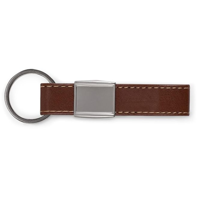 Produktabbildung Schlüsselring Metall, echtes Leder Schlüsselring Metall, echtes Leder