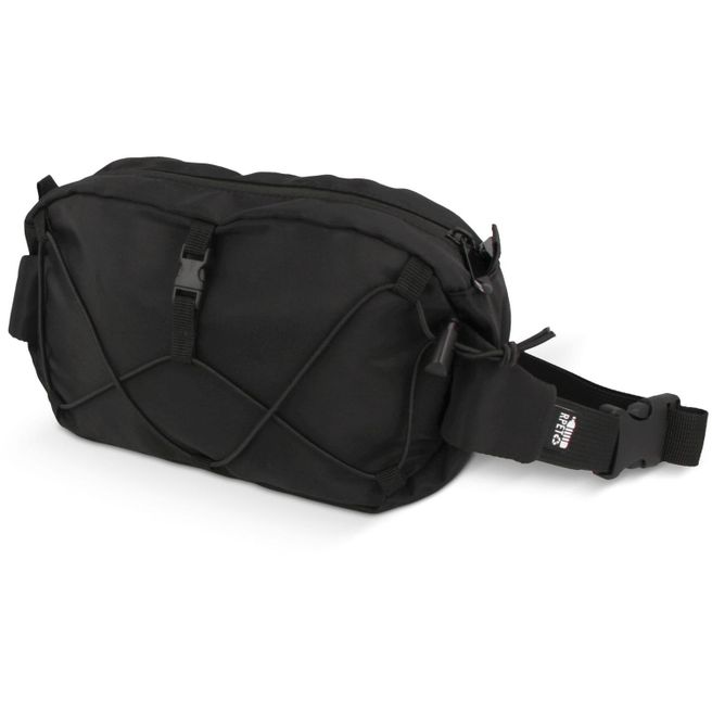 Umhängetasche aus R-PET mit Kordelzug