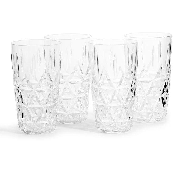 Produktabbildung Sagaform Acryl Picknickbecher 400ml Satz von 4 Sagaform Acryl Picknickbecher 400ml Satz von 4