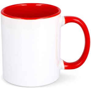 Oslo Sublimationsbecher farbig innen & Griff 300ml