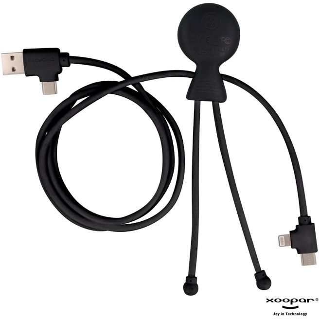 Xoopar Mr. Bio Long Power Delivery Cable with data transfer