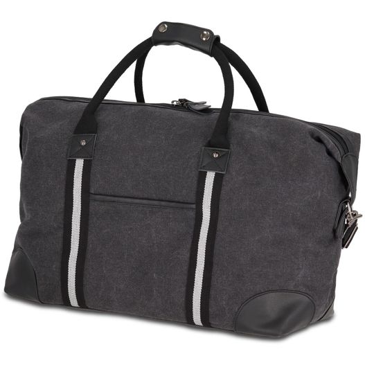 Weekender-Tasche aus recyceltem Baumwoll-Canvas Harper (Bild 1)