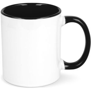 Oslo Sublimationsbecher farbig innen & Griff 300ml