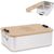 Lunchbox aus Aluminium mit Bambusdeckel (Bild 4)
