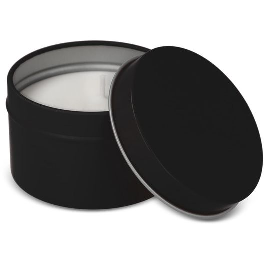 Kirtan-Duftkerze auf Pflanzenbasis in großer recycelter Dose (Bild 1)