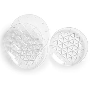 Sagaform Picknick-Tellerchen 4er-Pack