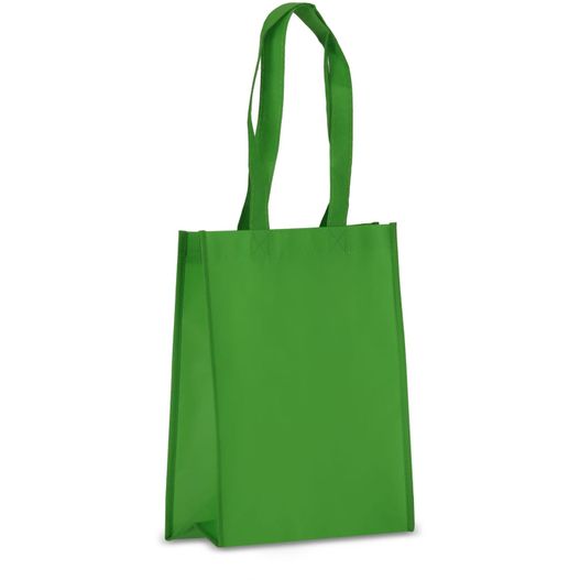 R-PET Tragetasche aus laminiertem Non Woven 24 x 11 x 30cm 105g/m² (Bild 1)