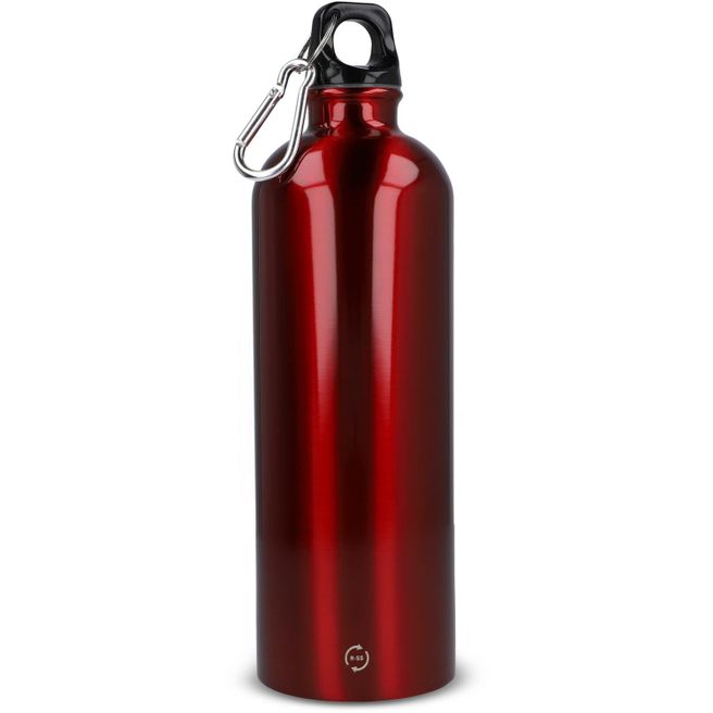 R-Edelstahl einwandige Flasche mit Karabiner 750ml