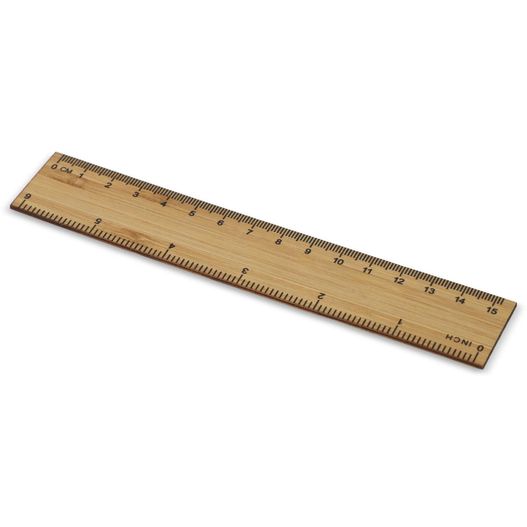 Produktabbildung Bambus-Lineal 15cm Bambus-Lineal 15cm (Bild 1)