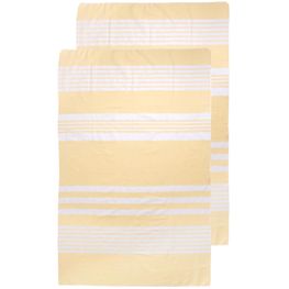 Produktabbildung Sagaform Ella hamam Handtuch 2er-Pack 50x70cm Sagaform Ella hamam Handtuch 2er-Pack 50x70cm