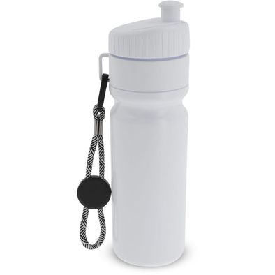 Sportflasche mit Rand und Kordel 750ml