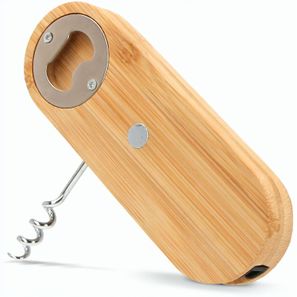 Multifunktionaler Flaschenöffner aus Bambus