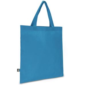 R-PET Tragetasche aus Non Woven mit kurzen Griffen 38 x 42cm 75g/m²