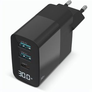 Sitecom CH-1001 30W GaN Power Delivery Wall Charger with LED display