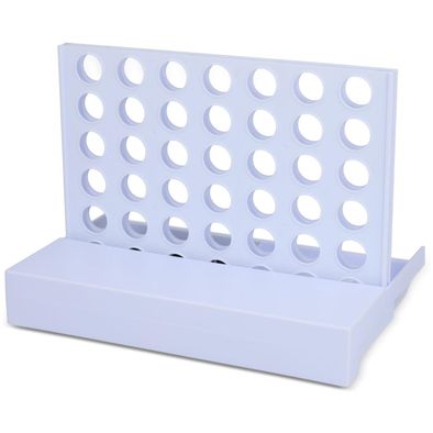 4-Gewinnt Spiel aus recycelten Materialien