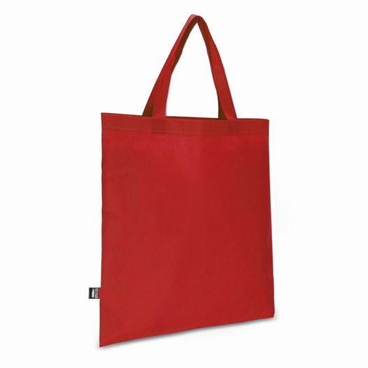 R-PET Tragetasche aus Non Woven mit kurzen Griffen 38 x 42cm 75g/m² (Bild 1)