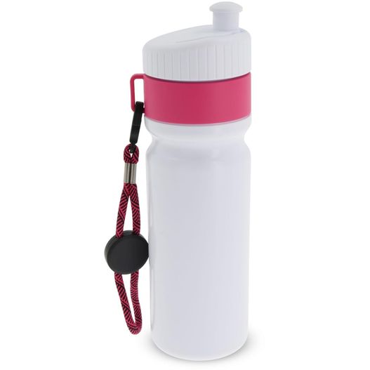 Produktabbildung Sportflasche mit Rand und Kordel 750ml Sportflasche mit Rand und Kordel 750ml (Bild 1)