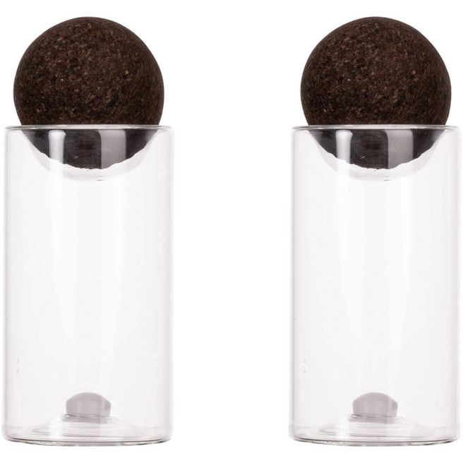 Sagaform Natur Salz-/Pfefferstopfen, 2 Stück