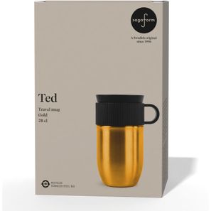 Sagaform Ted isolierter Becher, 280ml auslaufsicher und spülmaschinenfest