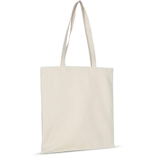 Tasche OEKO-TEX® natur lang 220g/m² 38x42cm (Bild 1)