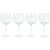Byon Opacity 4er-Set Weingläser mit stilvollem Glasmuster 470ml (Bild 2)