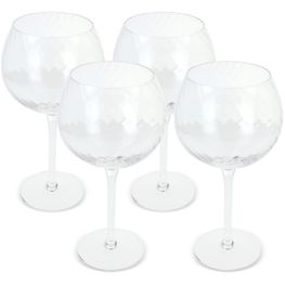 Produktabbildung Byon Opacity 4er-Set Weingläser mit stilvollem Glasmuster 470ml Byon Opacity 4er-Set Weingläser mit stilvollem Glasmuster 470ml