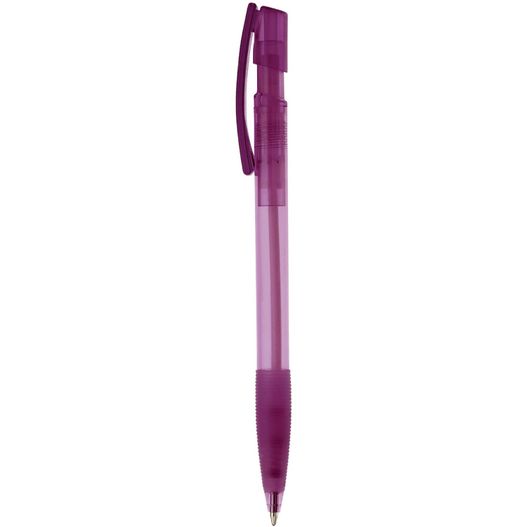 Produktabbildung Kugelschreiber Nash Transparent mit Gummigriff Kugelschreiber Nash Transparent mit Gummigriff (Bild 1)