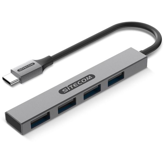 Produktabbildung Sitecom CN-5001 USB-C to 4x USB-A Nano hub Sitecom CN-5001 USB-C to 4x USB-A Nano hub (Bild 1)