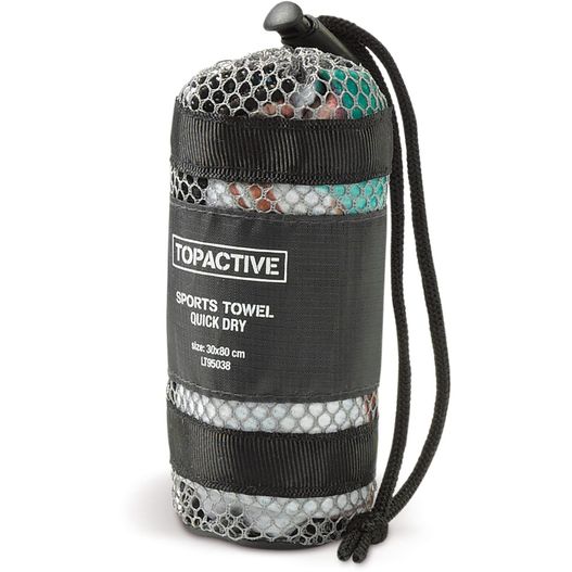 Fitnesshandtuch 300x800mm mit Beutel (Bild 1)