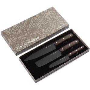 Orrefors Jernverk Messerset holz 3er-Set
