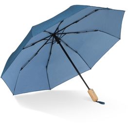 21” faltbarer Regenschirm aus R-PET -Material mit Automatiköffnung