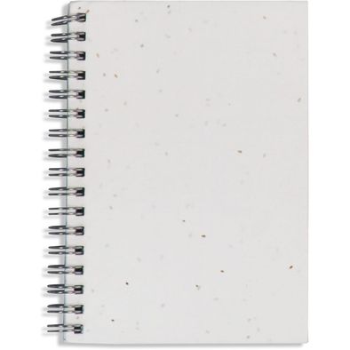 Spiral-Notizbuch aus Saatgutpapier