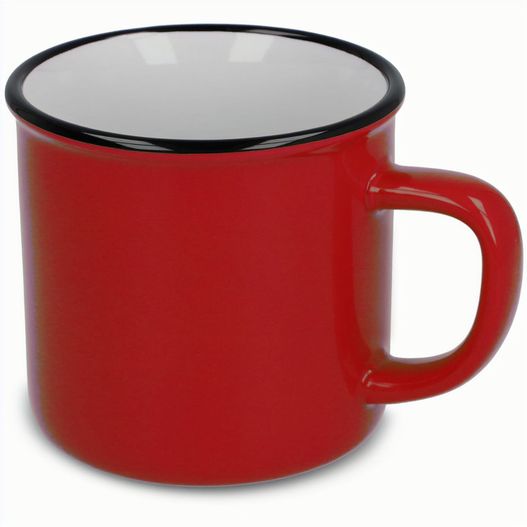Emaille-Stil Keramikbecher 280ml (Bild 1)