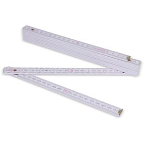 Zollstock Holz 2m Premium lackiert