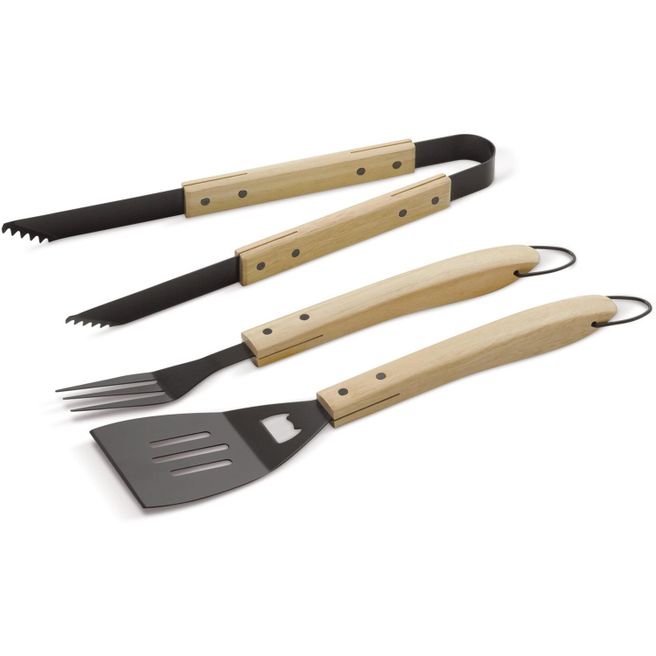 Produktabbildung Grillset, Holzoptik Grillset, Holzoptik