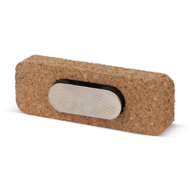Namensschild Kork mit Magnet