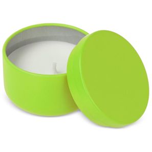 Asana unparfümierte Kerze auf Pflanzenbasis in recycelter Dose