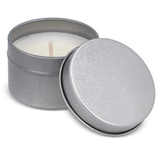 Dhyana-Duftkerze auf Pflanzenbasis in recycelter Dose (Bild 1)