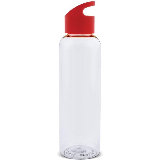 Produktabbildung Loop Flasche transparent R-PET 600ml Loop Flasche transparent R-PET 600ml (Bild 1)
