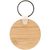 Schlüsselanhänger Bambus rund (Bild 1)