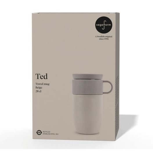 Sagaform Ted isolierter Becher, 280ml auslaufsicher und spülmaschinenfest (Bild 1)