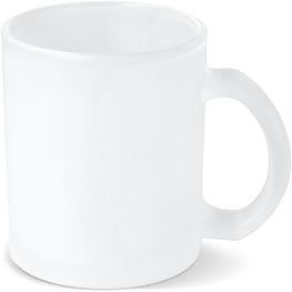 Mallorca Sublimations Becher aus gefrostetem Glas 335ml