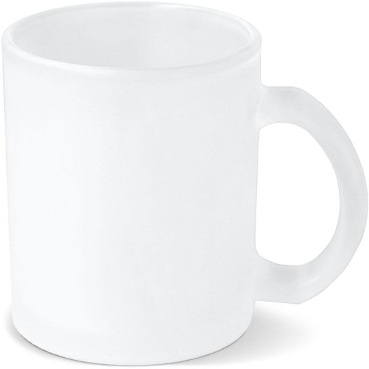 Produktabbildung Mallorca Sublimations Becher aus gefrostetem Glas 335ml Mallorca Sublimations Becher aus gefrostetem Glas 335ml (Bild 1)