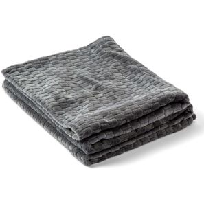 Kosta Linnewafveri Fleece Plaid Jaquard 130x170cm